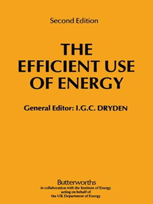 cover image of The Efficient Use of Energy
